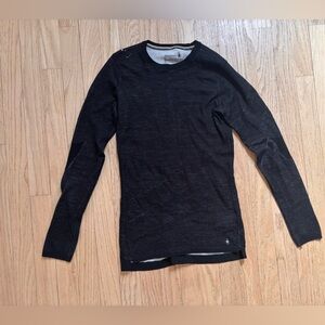 Smartwool Women’s Black Crewneck Baselayer size medium